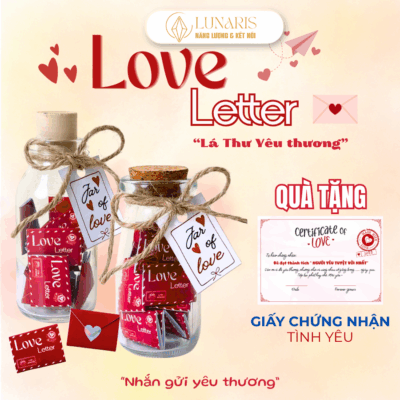 Lọ Chứa Đựng Lá Thư Tình Yêu