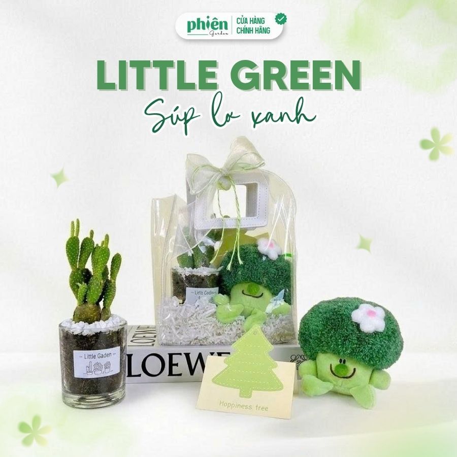 Túi Quà Little Green Hộp Quà Tặng Đồng Nghiệp, Doanh Nghiệp,Tặng Bạn Gái, Tốt Nghiệp