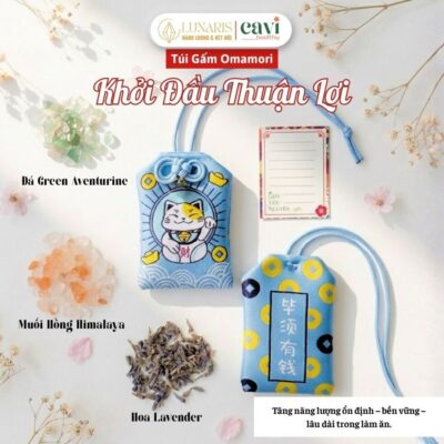 Túi Phước May Mắn Omamori -  Cầu Tài Lộc, Bình An, Dùng Treo Túi, Làm Quà Tặng Ý Nghĩa