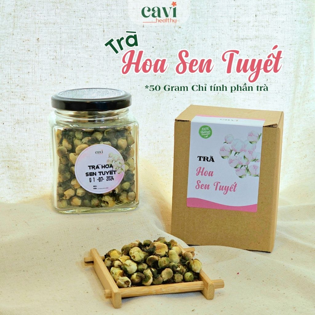 Trà Hoa Sấy Lạnh Lọ 180ML – Thanh Nhiệt Cơ Thể, Thư Giãn Tinh Thần, Dùng Uống Hàng Ngày