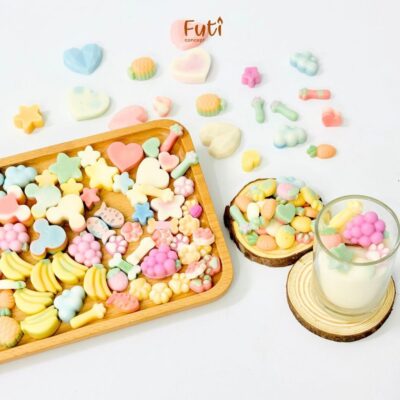 Nến Tealight Xinh Xắn, Nến Mini Trang Trí Topping Dễ Thương