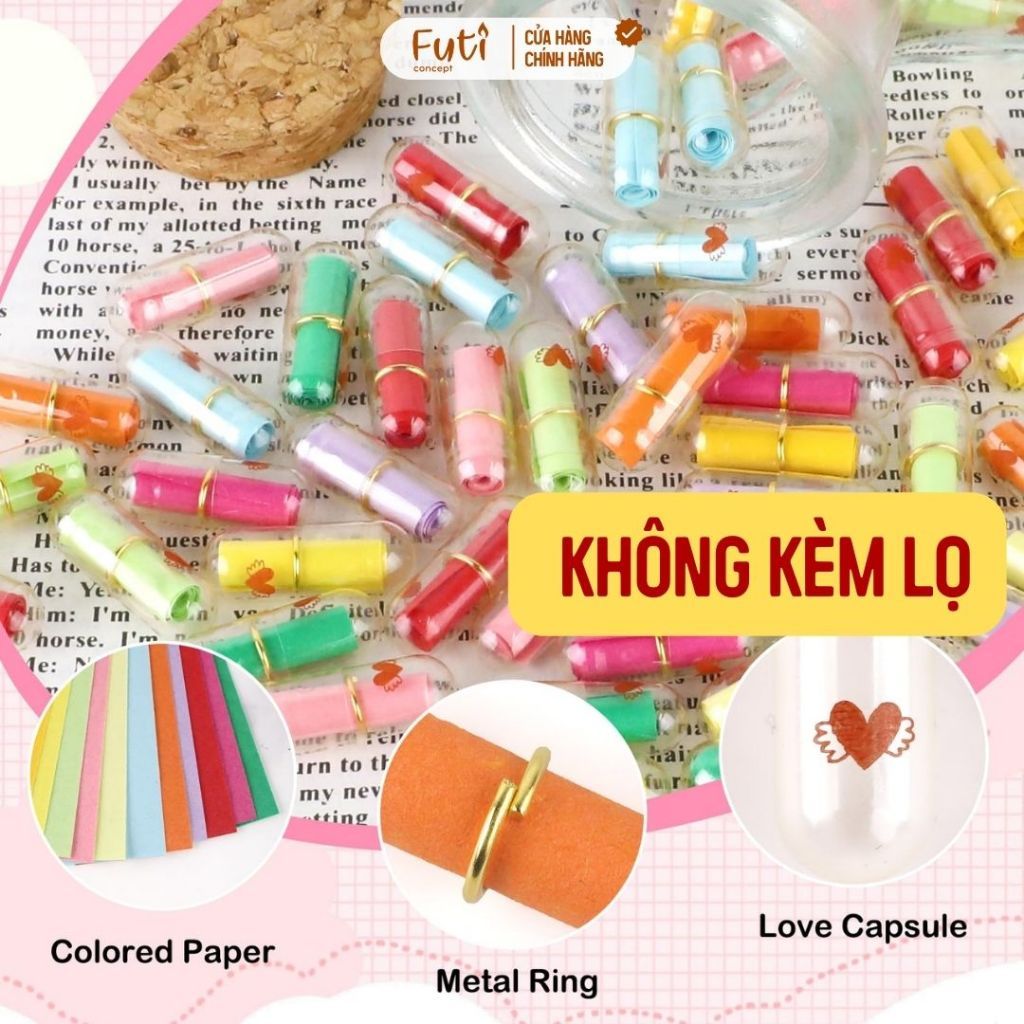 Lọ Thông Điệp Chữa Lành – Gửi Lời Chúc Yêu Thương, Lưu Giữ Cảm Xúc, Tặng Người Yêu, Sinh Nhật