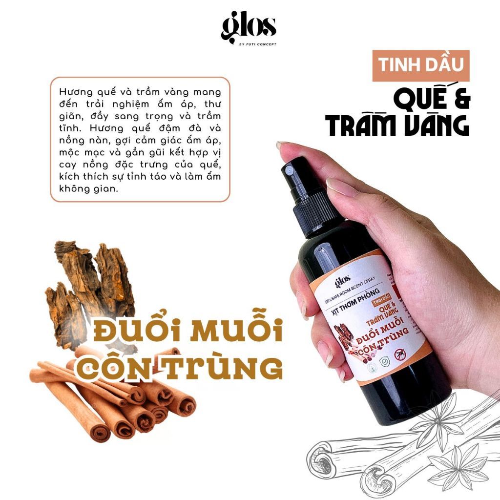 Xịt Thơm Phòng Sả Chanh 100ml, Xịt Thơm Khử Mùi Hiệu Quả, Dễ Chịu, Thư Giãn Không Gian