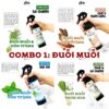 Combo 4 Chai Xịt Thơm Phòng 250ml Hương Sả Chanh, Bạc Hà, Giúp Đuổi Muỗi, Thư Giãn Cho Căn Phòng