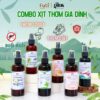 Combo 6 Chai Xịt Thơm Đa Năng Cho Gia Đình 100ML, Đuổi Muỗi, Thơm Giày, Khử Khuẩn Tay, Ngăn Rệp Giường, Xịt Thơm Toilet