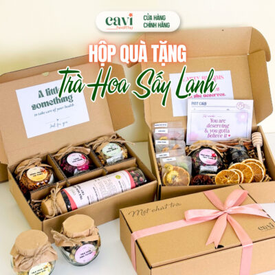 Hộp Quà Tặng Trà Hoa Tốt Cho Sức Khỏe, Quà Tặng Bạn Bè, Người Thân
